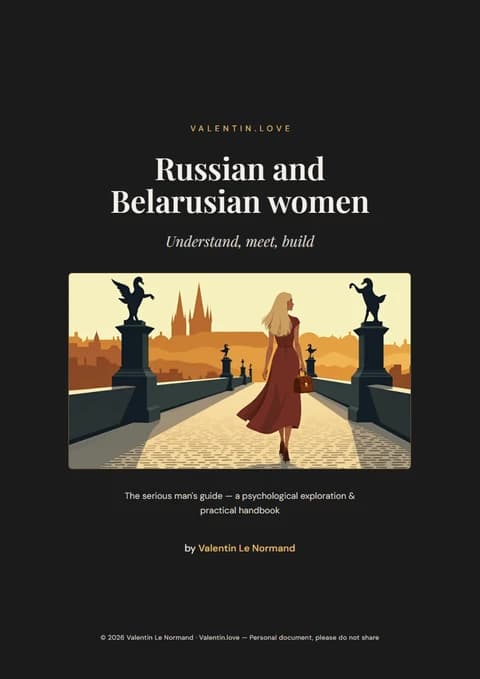 Cover of the guide Russian and Belarusian women