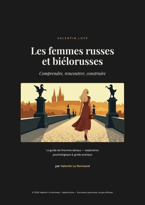 Couverture du guide Les femmes russes et biélorusses