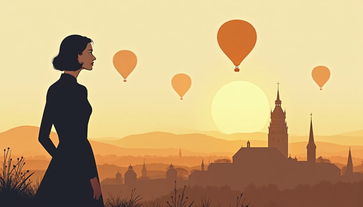 Couple franco-lituanien devant la vieille ville de Vilnius — femme lituanienne
