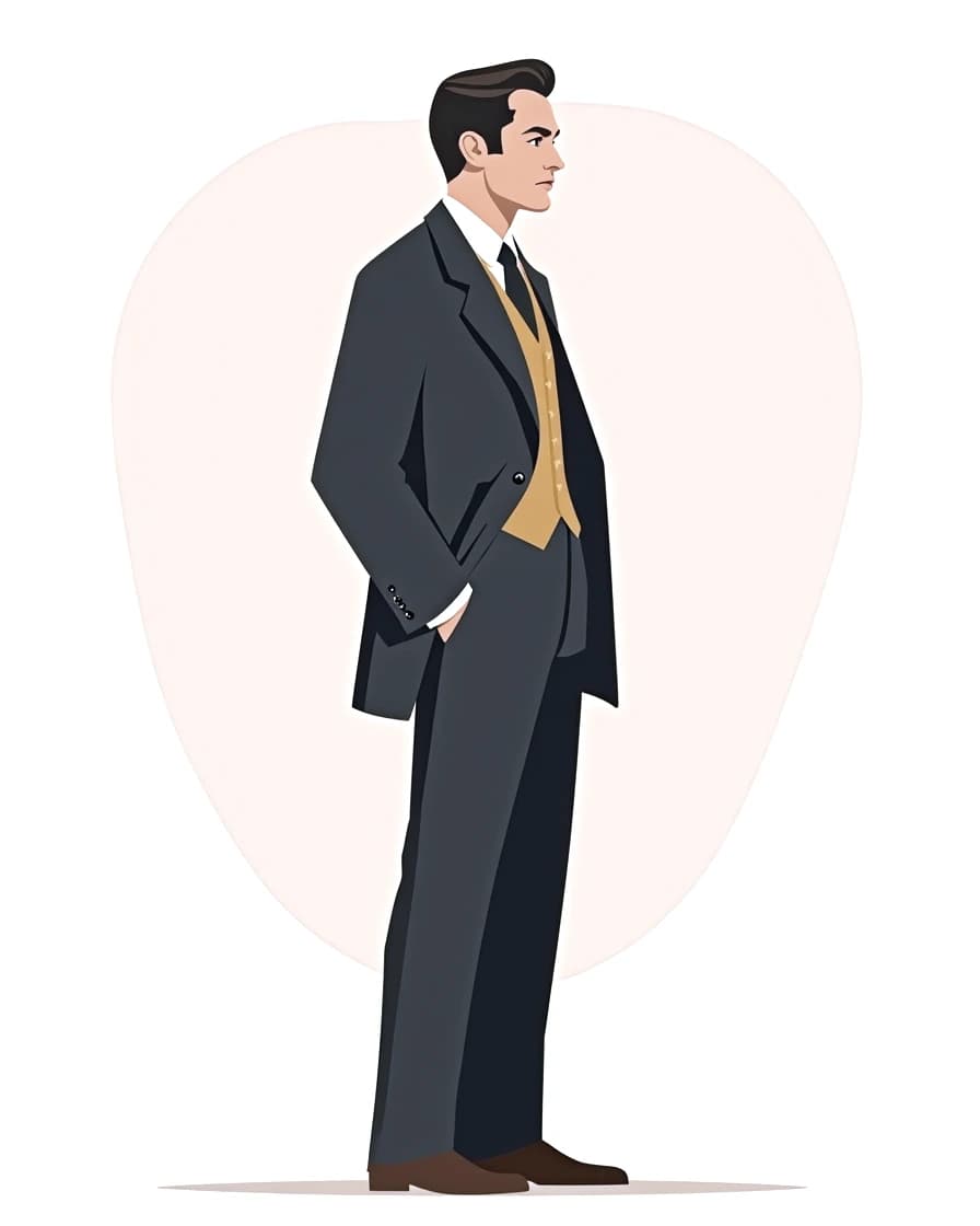 Homme élégant — services de matchmaking de l’agence Valentin