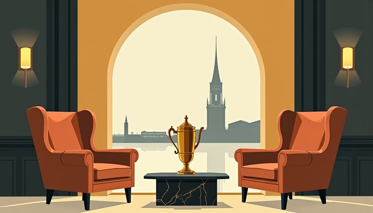 Russian landscape evoking the male humility that strengthens a relationship
