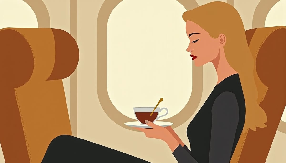 Femme russe songeuse à distance, équilibre émotionnel à préserver, mid-century