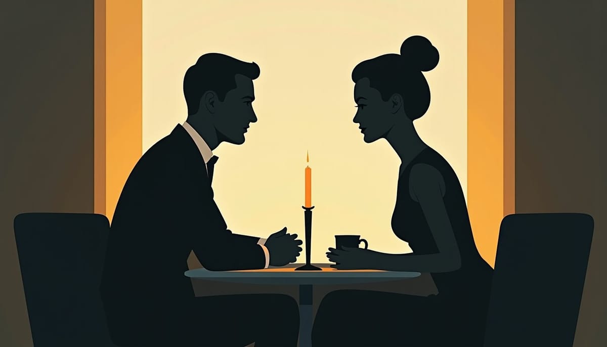 Première rencontre avec une femme russe dans un café feutré