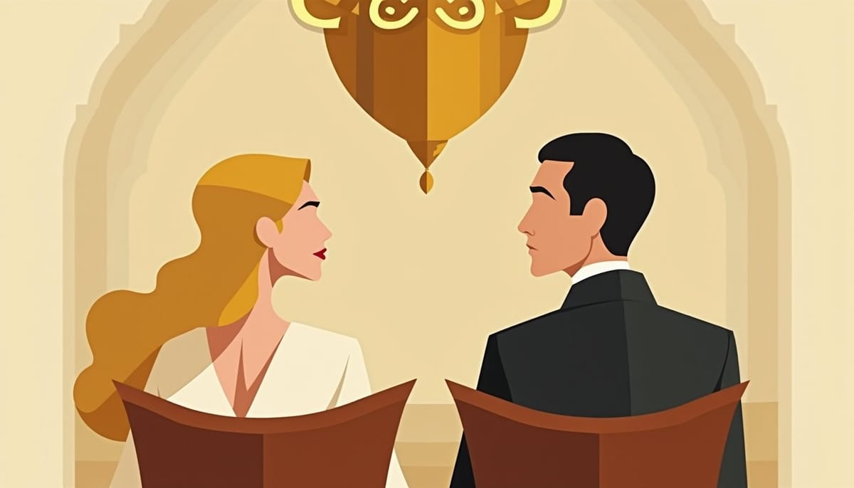 Russian woman on a first date where managing nervousness matters most
