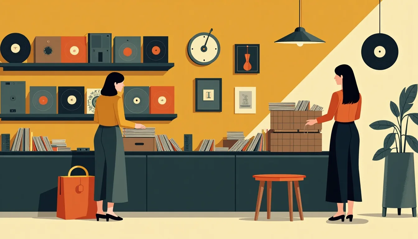 A record shop