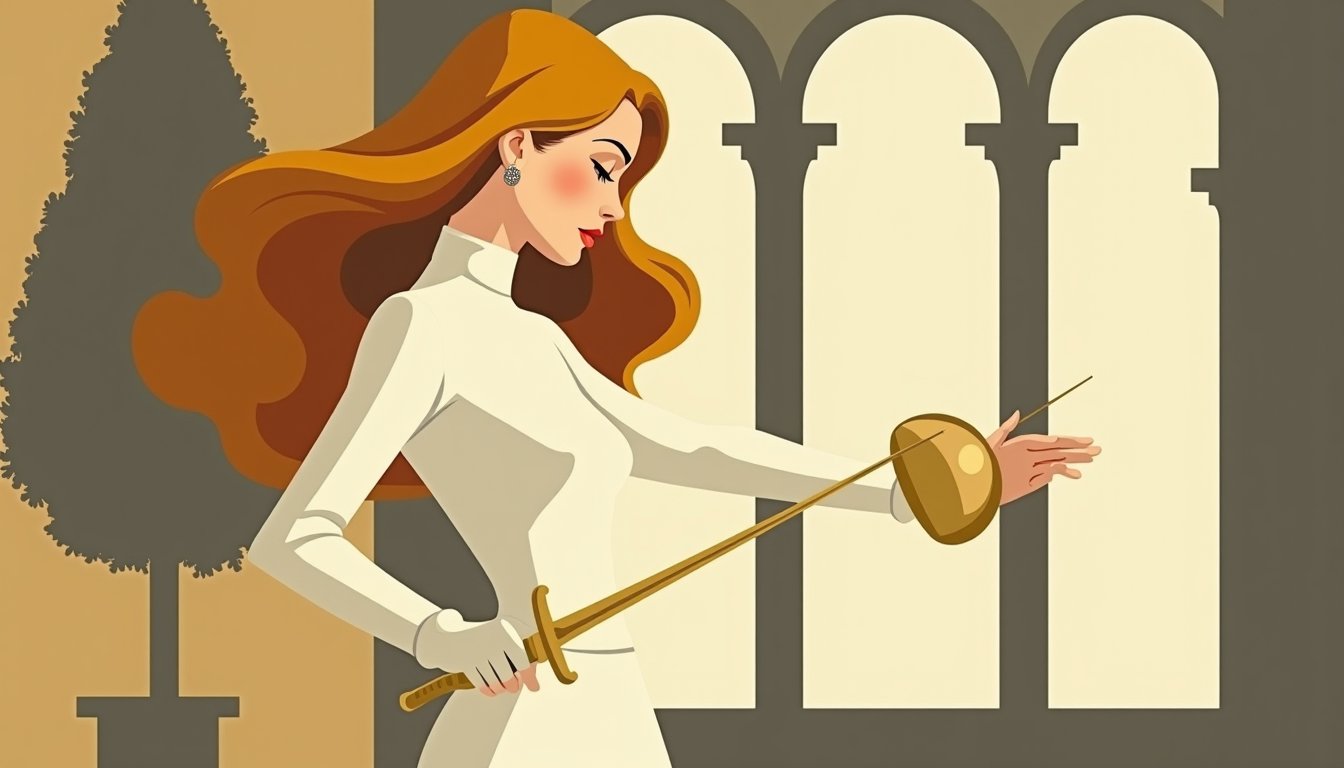 portrait femme slave élégante illustration mid-century - Sites de rencontre femmes russes : pourquoi ils ne marchent pas