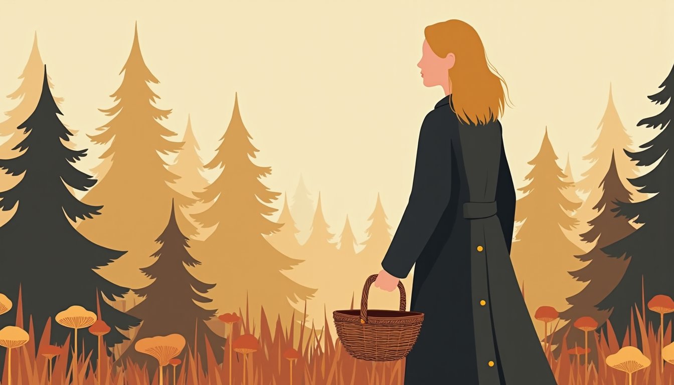 elegant Slavic woman portrait mid-century illustration - The Best Time to Meet a Russian Woman
